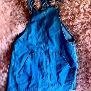 Overall dress for girls